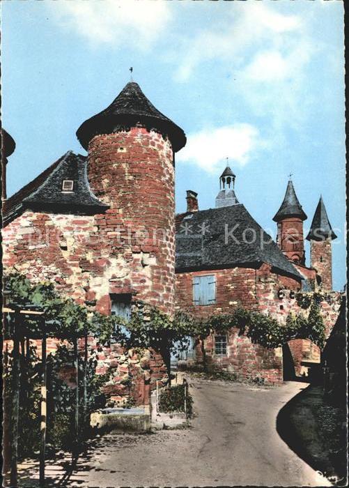 Collonges-la-Rouge Porte Plate et Tours de Friac