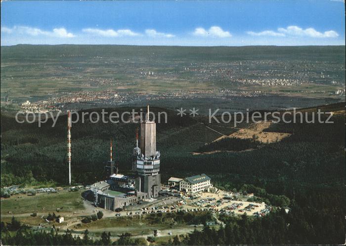 Feldberg Taunus Fliegeraufnahme Sendeturm