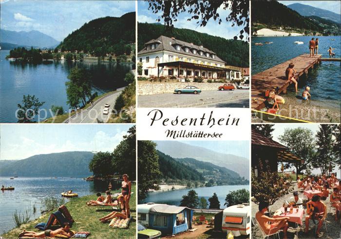 Pesenthein Millstaettersee Camping Strand