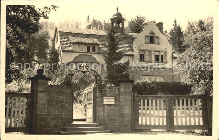 Waltershausen Gotha Genesungsheim