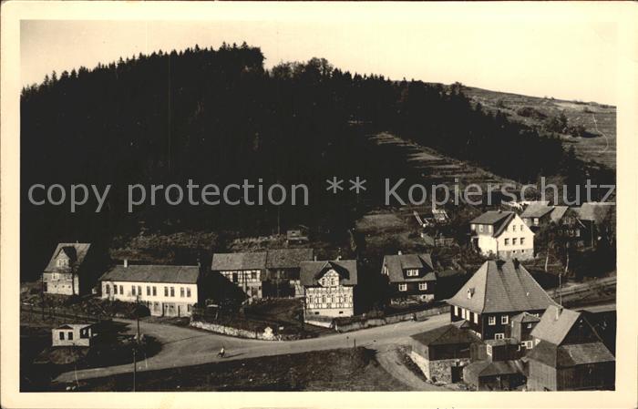 Heubach Thueringen Dorfansicht