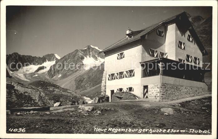Stubaital Neue Regensburgerhuette