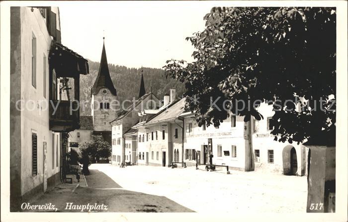 Oberwoelz Stadt Hauptplatz