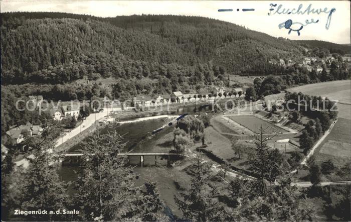 Ziegenrueck Saale Bruecke