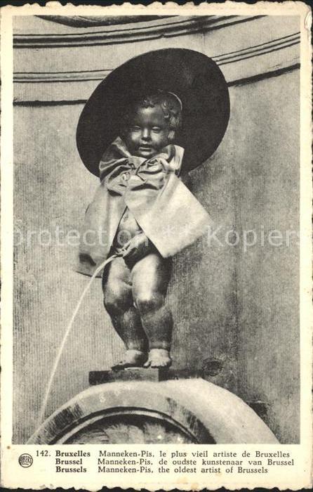 Bruessel Bruxelles Manneken- Pis