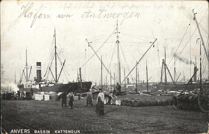 Anvers Antwerpen Bassin Kattendijk