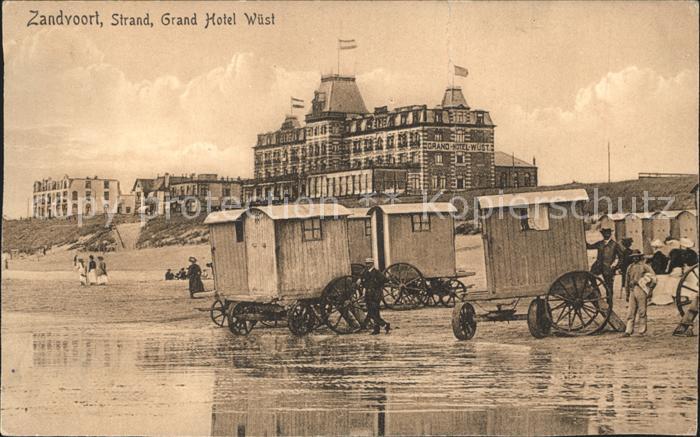 Zandvoort Holland Strand Grand Hotel Wüst
