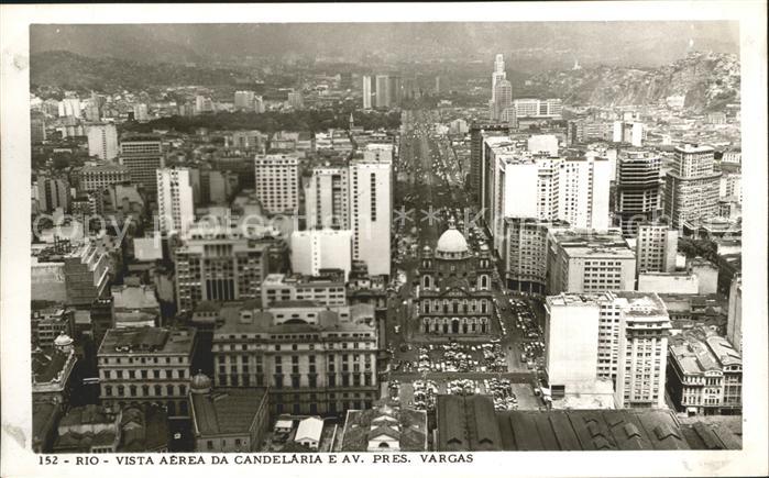 Rio de Janeiro Fliegeraufnahme Kathedrale