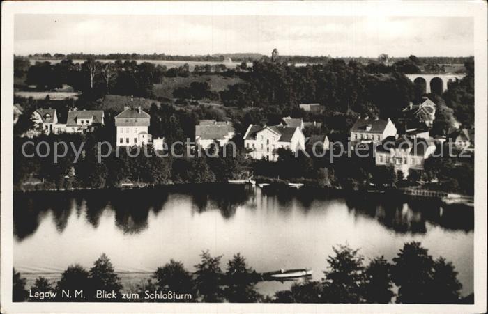 Lagow Ostbrandenburg Blick zum Schlossturm