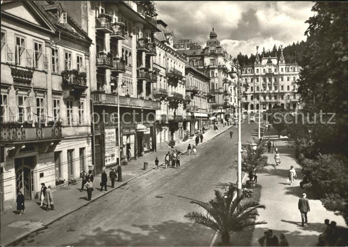 Marianske Lazne Strasse der Gewerkschaftler