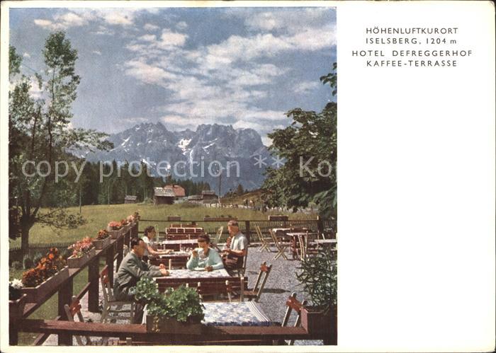 Iselsberg-Stronach Hotel Defreggerhof Kaffee- Terrasse