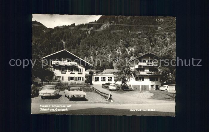 Gortipohl St Gallenkirch Vorarlberg Pension Alpenrose