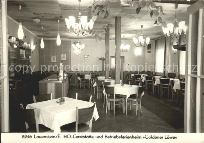 Lauenstein Erzgebirge HO- Gaststaette Goldener Loewe