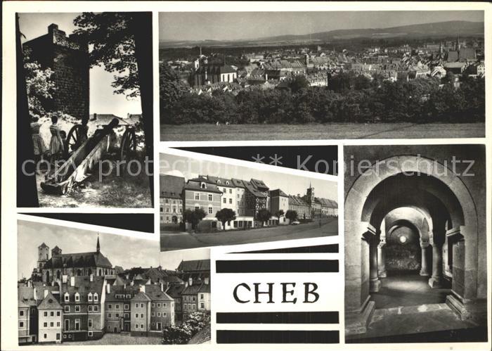Cheb Eger Stadtansicht