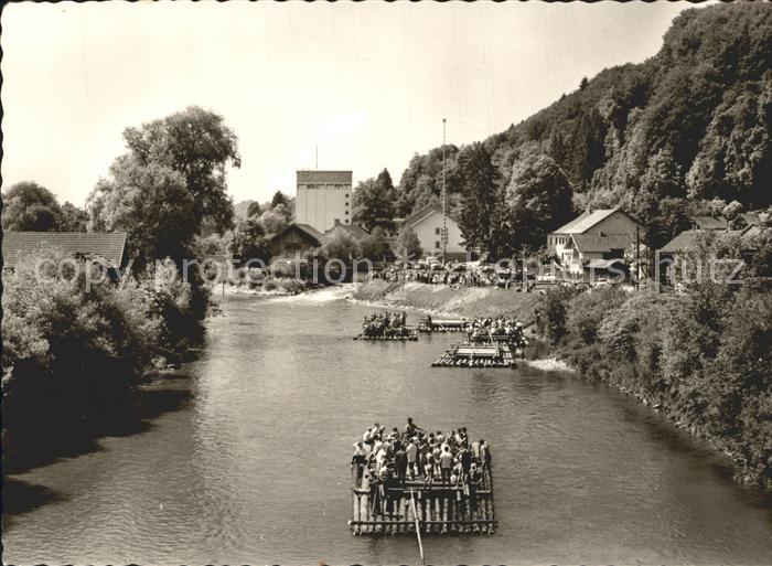 Isartal Flossfahrt Isar