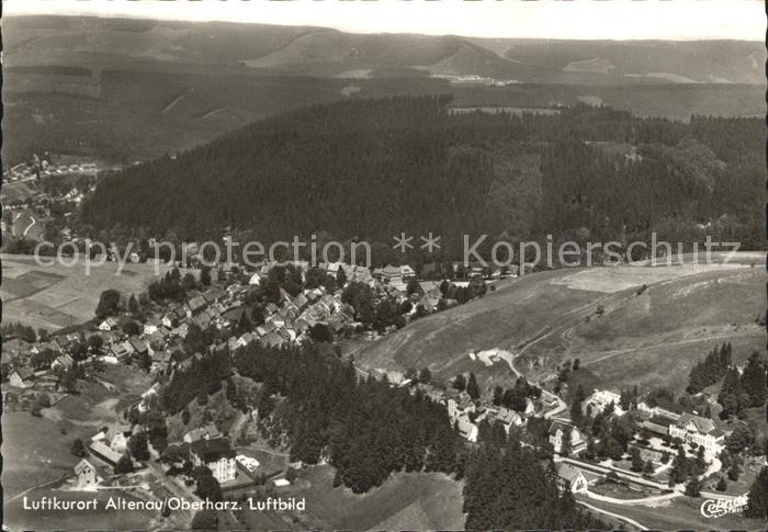 Altenau Harz Fliegeraufnahme