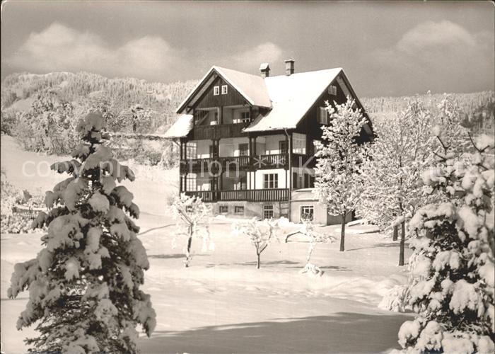 Oberstdorf Haus Reute Winter