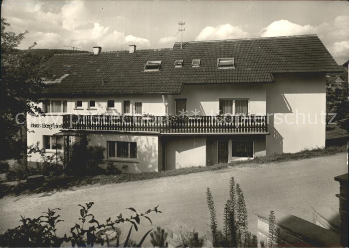 Oppenau Kurheim Haus Bergfrieden