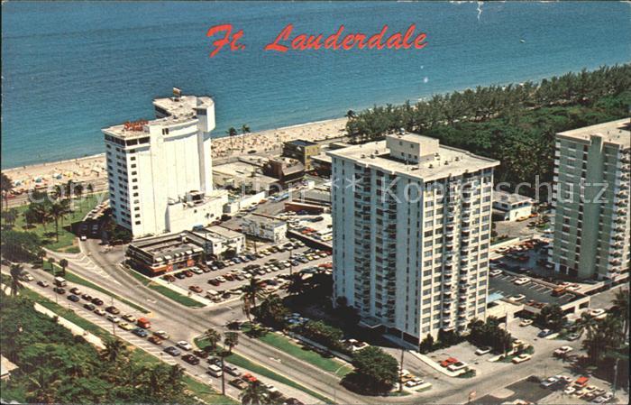Fort Lauderdale Famous Beach Fliegeraufnahme
