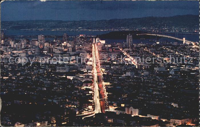 San Francisco California Fliegeraufnahme