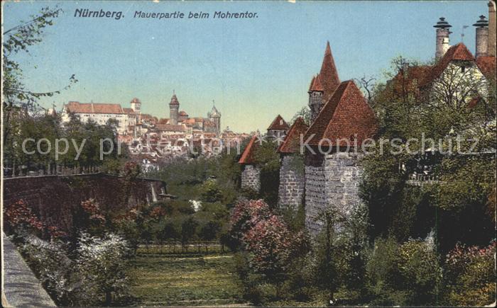 NueRNBERG CITY Mauerpartie Mohrentor