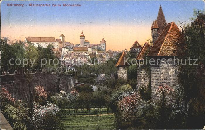 NueRNBERG CITY Mauerpartie Mohrentor