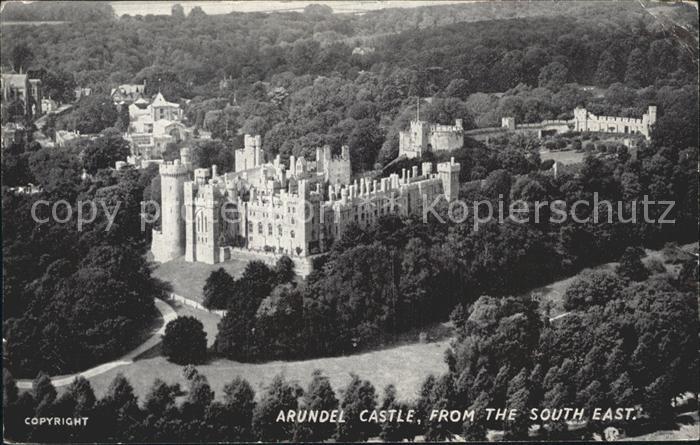 Arundel Fliegeraufnahme Castle