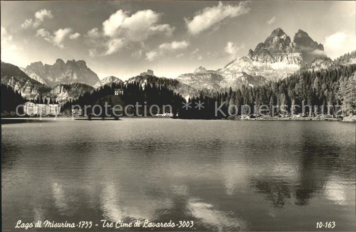 Lago di Misurina Tre Cime di Lavaredo