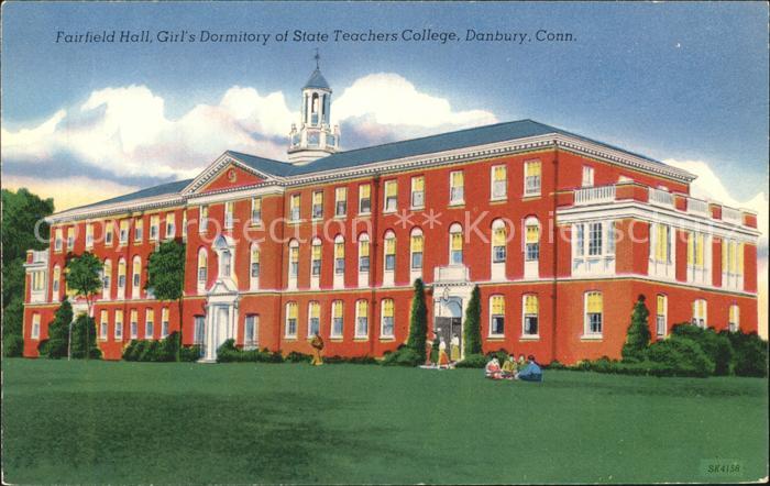 Danbury Connecticut Fairfield Hall Girl Dormitory State Teachers College