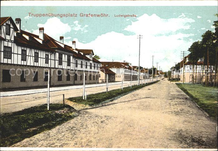 Grafenwoehr Truppenuebungsplatz Ludwigstrasse