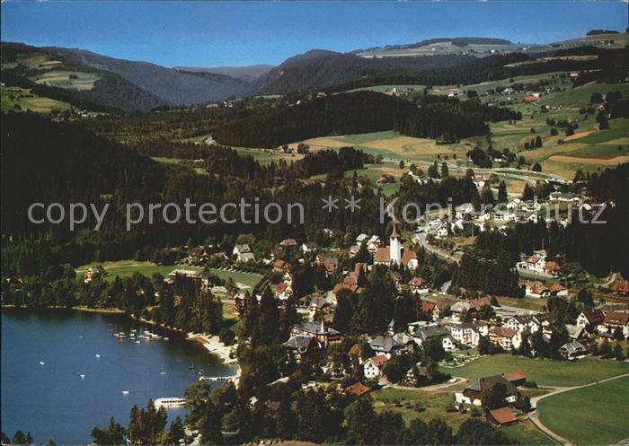 TITISEE Schwarzwald BW Fliegeraufnahme