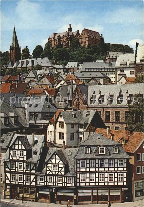 Marburg Lahn Altstadt Schloss