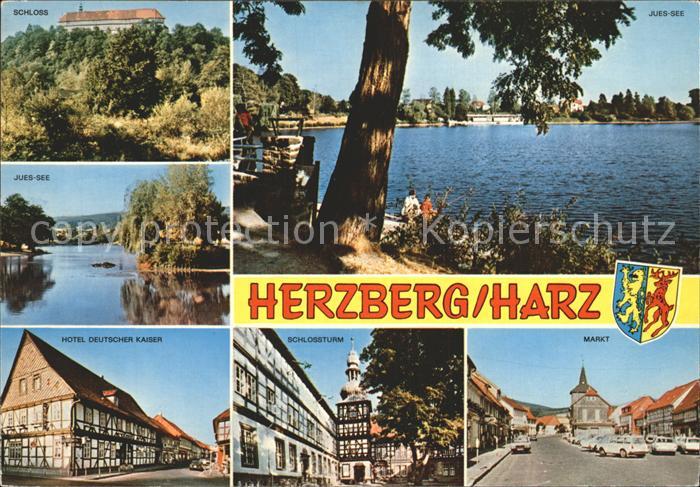 Herzberg Harz Schloss Markt Hotel Deutscher Kaiser