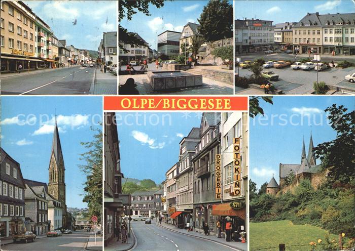 Olpe Biggesee Brunnen Schloss Stadtplatz