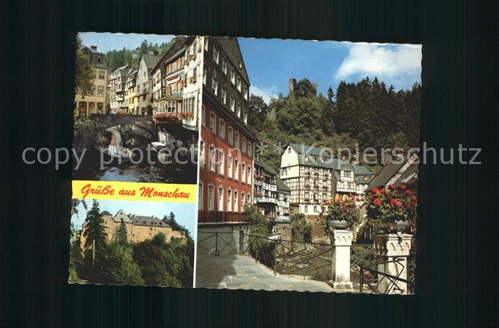 Monschau Montjoie NRW Schloss Bruecke