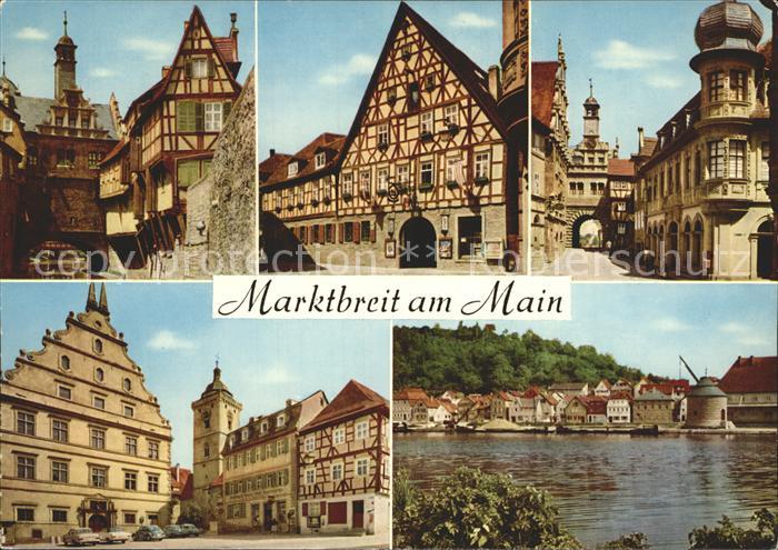 Marktbreit Alte Haeuser Muehle