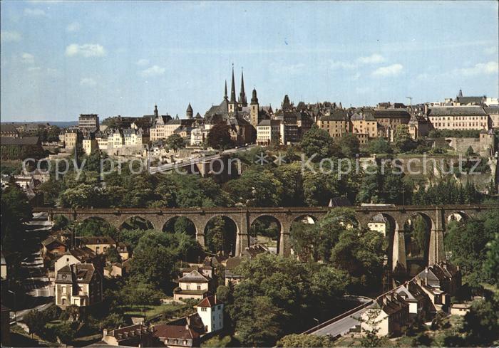 Luxemburg Luxembourg Klausener Bruecke Oberstadt