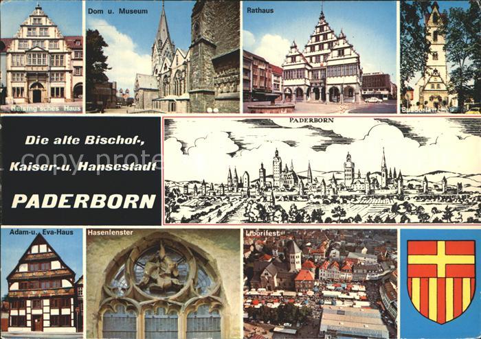 Paderborn Rathaus Dom Museum Hasenfenster