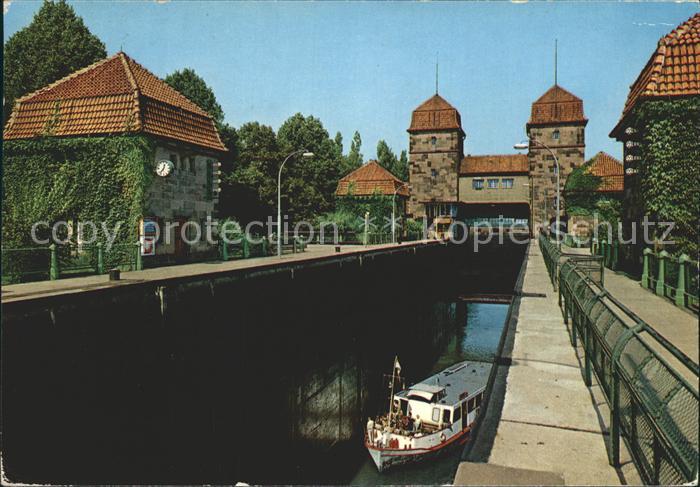 Minden Westfalen Mittelland Kanal Schleuse