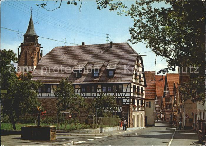 Dornstetten Wuerttemberg Gebaeude Brunnen