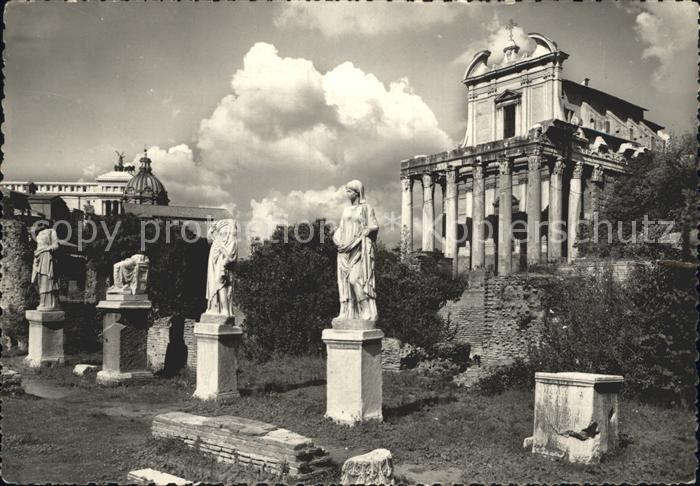 Roma Rom Temple Antonin Faustine