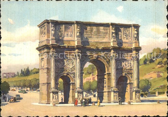 Roma Rom Konstantinsbogen