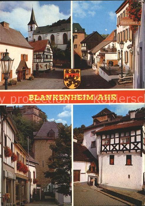 Blankenheim Ahr Alte Haeuser Kirche Gasthaus