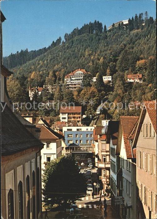 Wildbad Schwarzwald Strassenmotiv