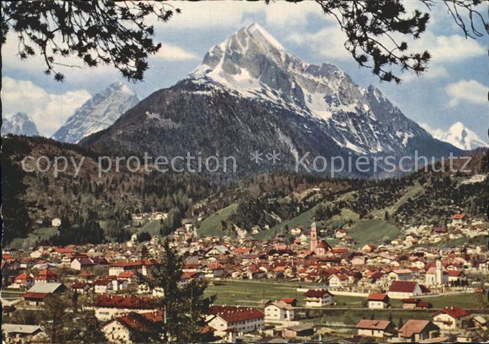 Mittenwald Bayern Wettersteingebirge