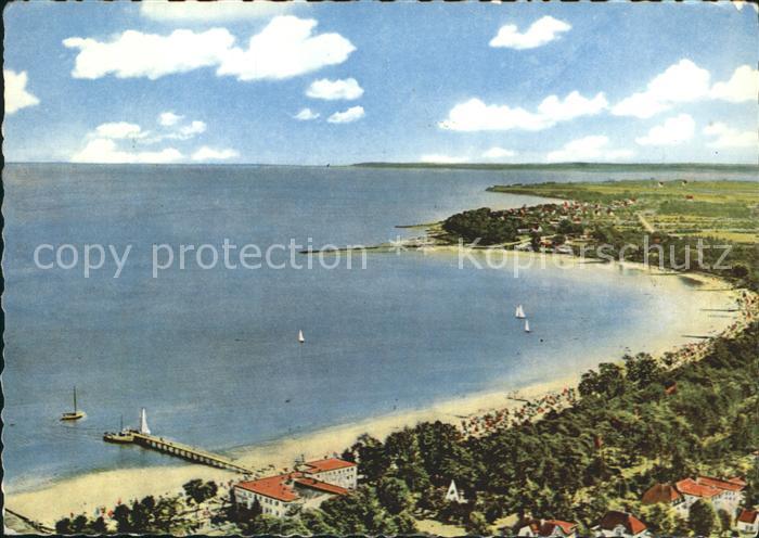 Timmendorfer Strand Fliegeraufnahme