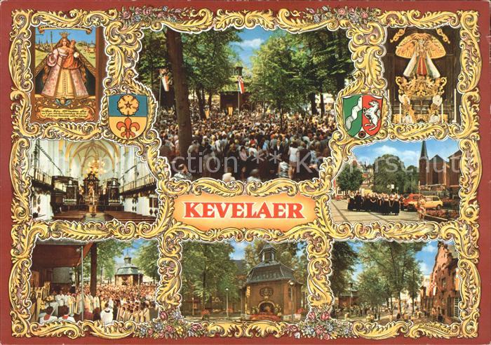 Kevelaer Kirche Inneres Gnadenbild Fest