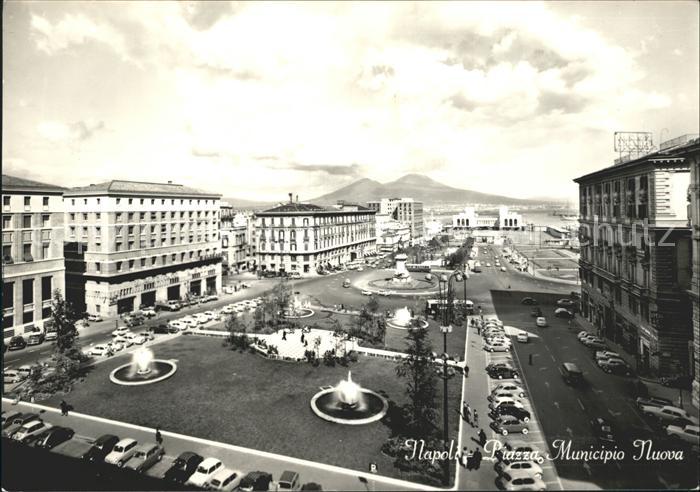 Napoli Neapel Piazza Municipio Nuova
