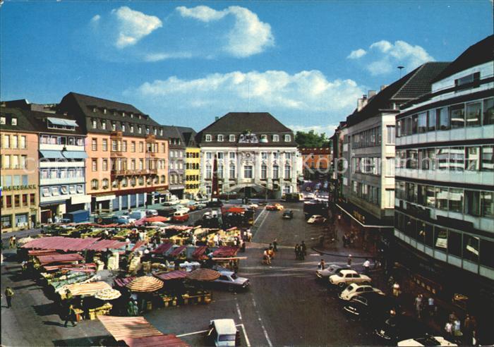 Bonn Rhein Rathaus Marktplatz