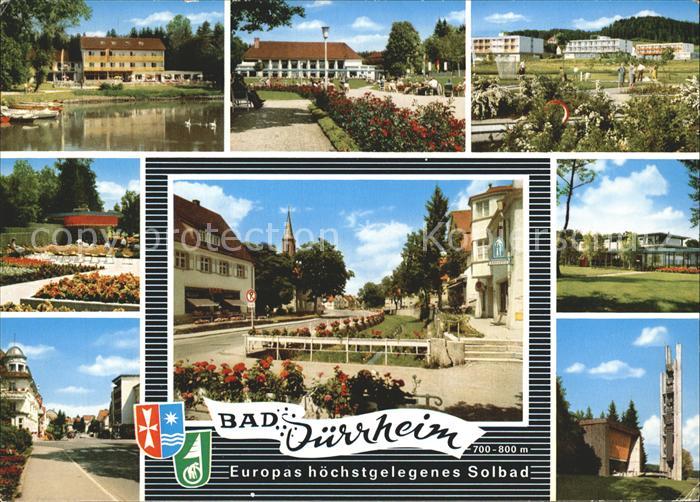 Bad Duerrheim Schwanenteich Kirche